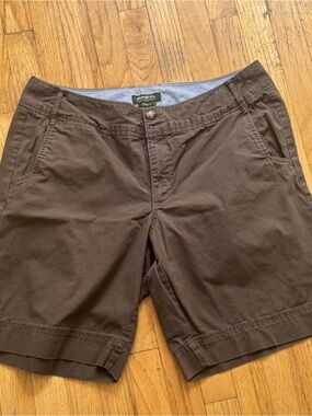 Eddie Bauer Brown Women's Bermuda Shorts